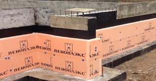 Утепление мелкозаглубленного фундамента в Тихвине в октябре