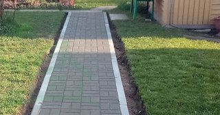 Укладка садовых дорожек в Тихвине: стоимость от 984 руб. от ТротуарнаяПлитка